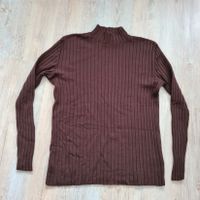 Damen Pullover reine Schurwolle m. Stehkragenrolli braun Gr.40-42 Bayern - Aschaffenburg Vorschau