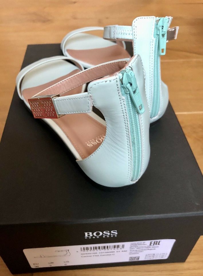 NEU * HUGO BOSS Sandalen Sandaletten Gr. 36 mint türkis grün in Berlin