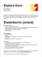 Suche Elektriker/in (m/w/d) in Vollzeit Bayern - Pliening Vorschau
