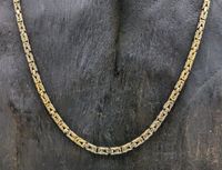 Luxus Königskette 585/14K Halskette Kette Gelbgold 56cm 41,60Gram Kiel - Hassee-Vieburg Vorschau