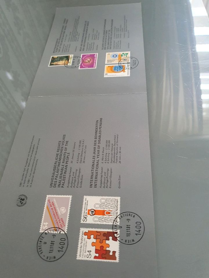 Briefmarken Sammelmappe 1981 in Strausberg