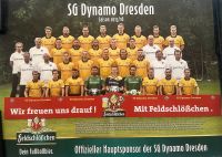 Dynamo Dresden | Plakat | Poster | Mannschaft | Aufstieg 15/16 Sachsen - Mylau Vorschau