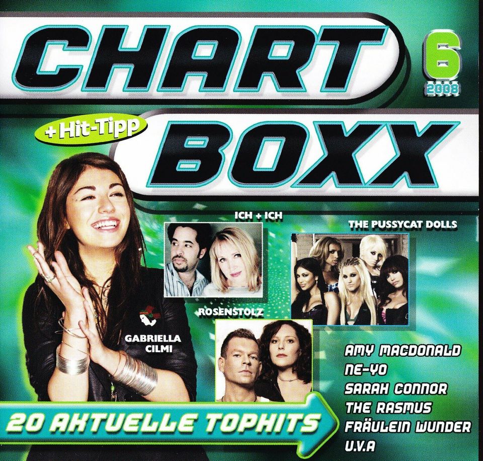 Top 13 Music-Club Chart Boxx-(20 aktuelle Tophits) 2008 (8CDs) in Meppen