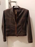 Gr. 34, BiBA, Schwarze Stoffjacke im Jeans-Look Niedersachsen - Seelze Vorschau