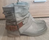 Stiefeletten Grau shabby Gr 41 Dresden - Prohlis-Nord Vorschau