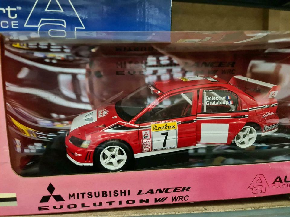 Original Autoart Mitsubishi Evo WRC 1/18 neu in der Verpackung in Murr Württemberg