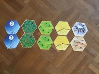 Ersatzteile Siedler von Catan sechseckige Landschaftsfelder Holz Niedersachsen - Diepholz Vorschau