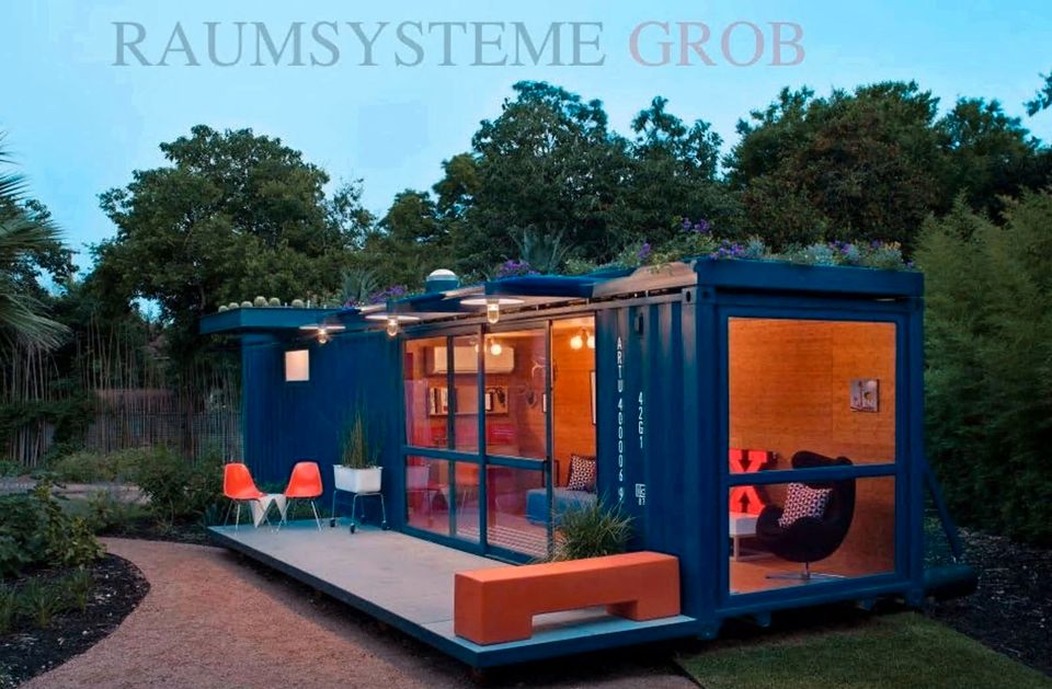 Maßgeschneidertes Tiny House für jeden Anspruch - Verwirklichen Sie Ihren Traum von einem individuellen und komfortablen Tiny House! - 2 Jahre Garantie - Schlüsselfertiger Versand - Containerwohnung in Brunnen