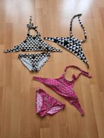 Neckholder Bikini Set L 38 40 weiß schwarz pink lila Thüringen - Gera Vorschau