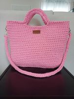 Tasche gehäkelt pink Baden-Württemberg - Bruchsal Vorschau