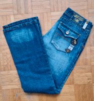 Great Steed Vintage Retro Jeans Low Waist Schlaghose 38 München - Pasing-Obermenzing Vorschau