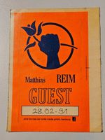 Matthias Reim 1991 Guest Pass Aufkleber Hamburg-Nord - Hamburg Winterhude Vorschau