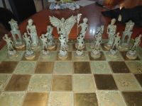 Antikes griechisches Schachspiel, mit außergewöhnlichen Figuren Niedersachsen - Ottersberg Vorschau