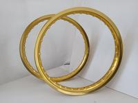 Alufelgen Simson S51 S50 KR51 Schwalbe Felgenringe 1,60x16 gold Sachsen-Anhalt - Halle Vorschau
