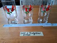 Original DDR Vintage Trinkglas Mehrzweckglas 3Stck. Sachsen-Anhalt - Hettstedt Vorschau