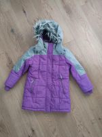 Gefütterte Winter Jacke Mädchen lila 104 Fellkapuze Sachsen - Groitzsch Vorschau