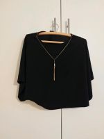 Schwarze, elegante Damen Bluse, gr. S, mit Kette, von Zara Bayern - Schongau Vorschau