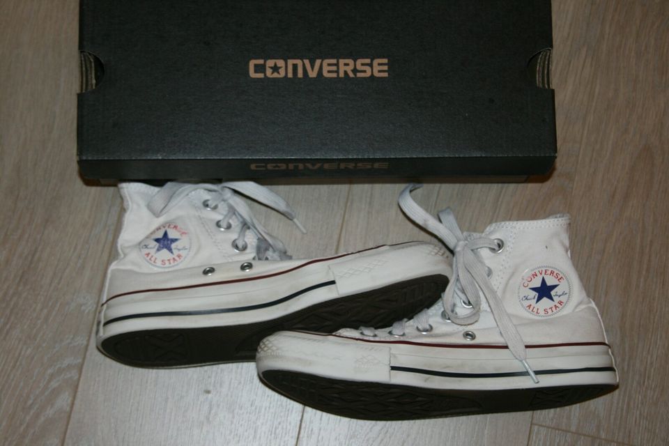 Converse Chucks All Star * weiß * Sneaker Schuhe Gr. 36 * Top * in Hohen Neuendorf