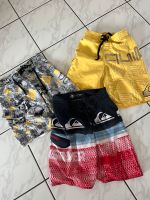 3 coole Badeshorts Boardshorts DC u Quicksilver Gr XS Hessen - Groß-Rohrheim Vorschau