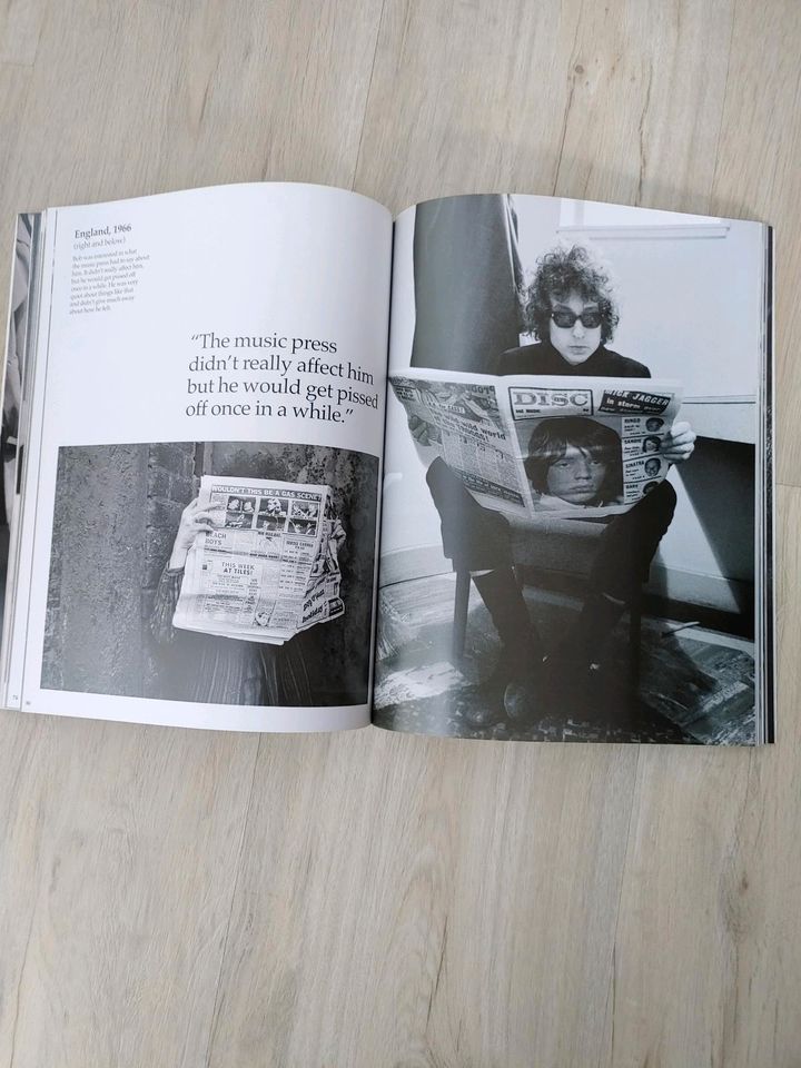 Bob Dylan "Real Moments" Fotobuch, Großformatige Premiumausgabe in Büchen