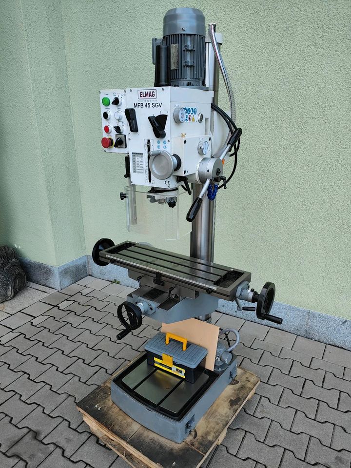 Elmag Getriebe Fräs- und Bohrmaschine MFB 45 SGV Säulenbohrmaschine  Standbohrmaschine Vorführer in Bayern - Nabburg | Heimwerken.  Heimwerkerbedarf gebraucht kaufen | eBay Kleinanzeigen ist jetzt  Kleinanzeigen