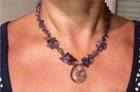 Traum Amethyst Collier Edelstein Kette ca 55ct nagelneu ! Top Leipzig - Connewitz Vorschau