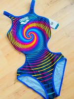 Arena Damen Badeanzug Multicolor-Neon Blue Gr.XL. München - Schwabing-West Vorschau
