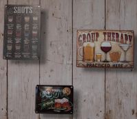 3 Wandbild Cocktail Bier  als Metal Nordrhein-Westfalen - Halver Vorschau