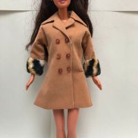 Vintage Barbie Mantel Fake Fur / 80er oder 90er München - Maxvorstadt Vorschau