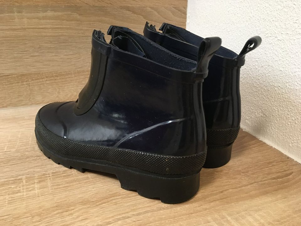 Gummi Schuhe / Kurz Stiefel Gr. 38, Blau, Sehr guter Zustand in Freilassing