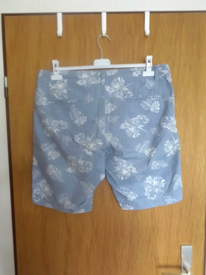 Hellblaue Shorts für Herren von Camargue aus Baumwolle in Gr. 48 in Schwülper