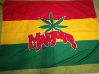 Fahne Flagge Marijuana Ganja Reggae Kiffen Rheinland-Pfalz - Heidesheim Vorschau