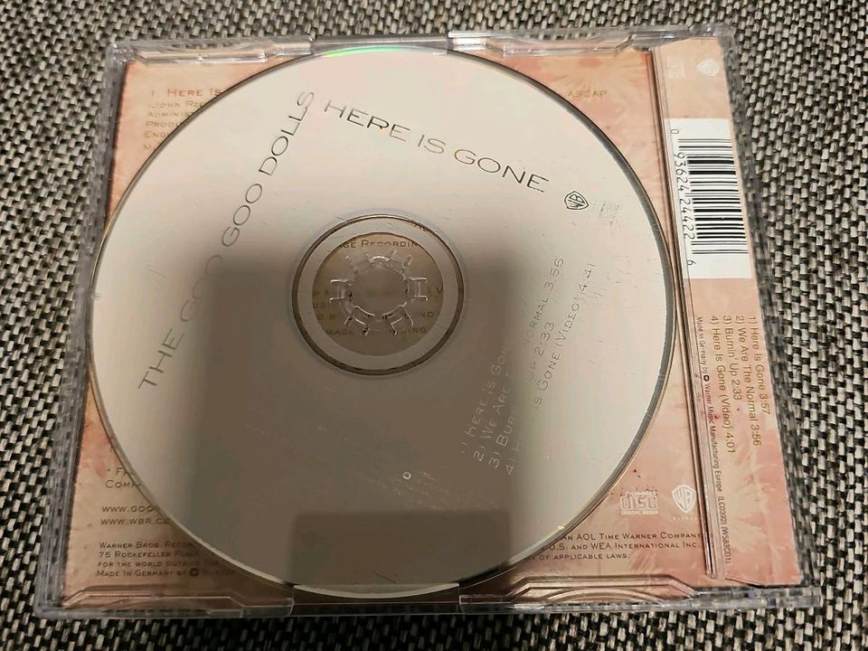 The Goo Goo Dolls Here is Gone Maxi Single CD und Video in Hamburg