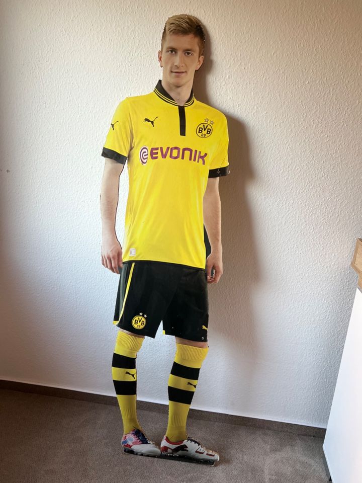 Marco Reus Lebensgroß Borussia Dortmund Finale Champions League in Legden
