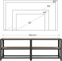 TV-Schrank, ✅Fernsehtisch, Lowboard  LTV094B02x1 Essen - Altenessen Vorschau