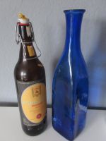 2x gr. Flasche Röhr Bier Vase Deko Dekoration Glas Raumgestaltung Nordrhein-Westfalen - Porta Westfalica Vorschau