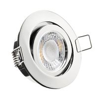 LED Einbaustrahler flach Spot dimmbar rund schwenkbar Chrom 230V Nordrhein-Westfalen - Hagen Vorschau