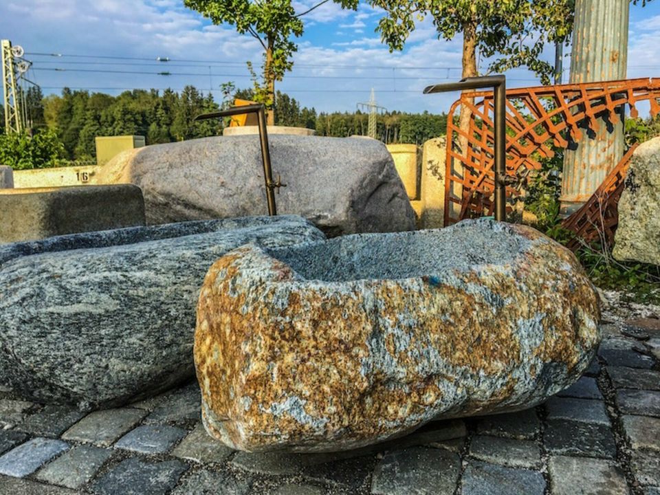 Granit Brunnen - Gartenbrunnen - Brunnen Garten in Rohrdorf