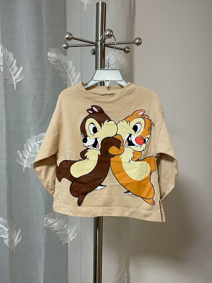 ZARA MÄDCHEN SHIRT - DISNEY CHIP&DALE GR.116 in München