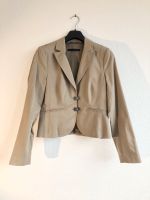 Oui Set Blazer Herbst Gr 38 beige kurz geschnitten Nordrhein-Westfalen - Lienen Vorschau