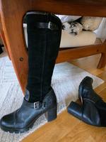 Schwarze Marc O'Polo Stiefel Saarland - Saarlouis Vorschau