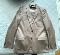 MCNEAL Anzug Set Slim Fit -Hellbraun/Beige Sakko GR 46 Hose GR 48 Hamburg - Bergedorf Vorschau