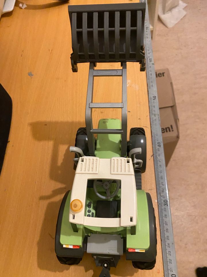 Playmobil Traktor mit Anhänger (Kippanhänger) in Netphen