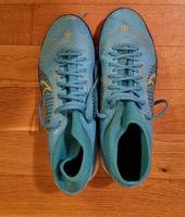 Nike Hallenfußballschuhe Hallenschuhe türkis in Größe 39 Hessen - Groß-Umstadt Vorschau