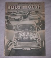 Auto Magazin Ungarn 100.000 Trabant 601 Trabi Köln - Weiß Vorschau