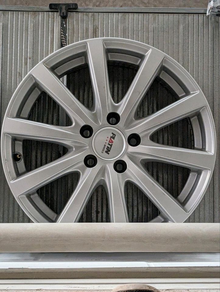 Platin Wheels P69.  17 Zoll / LK 5x 112  / ET 48 in Gebsattel