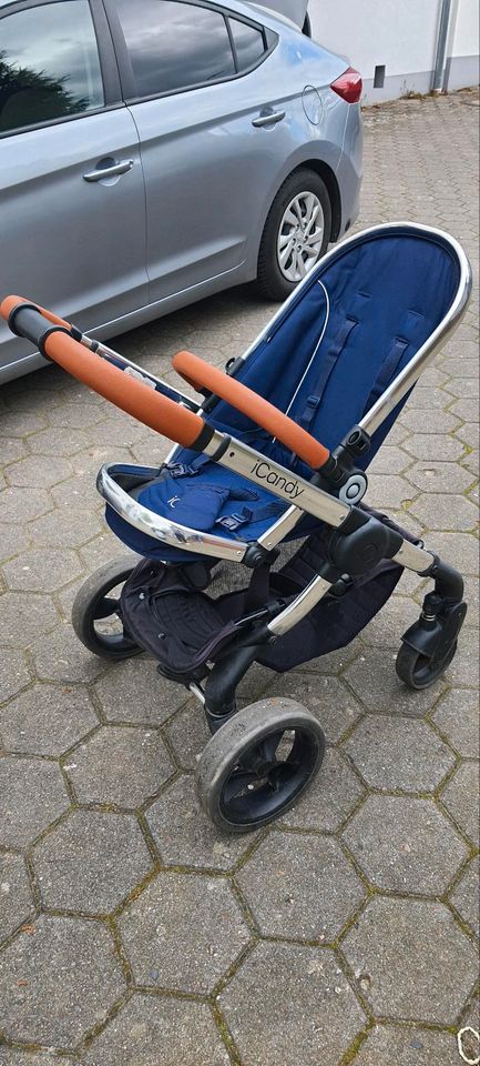 Kinderwagen Icandy peach 3 in 1 in Hamburg