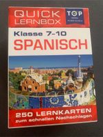 Quick Lernbox Vokabeln Spanisch 7-10. Klasse Niedersachsen - Hodenhagen Vorschau