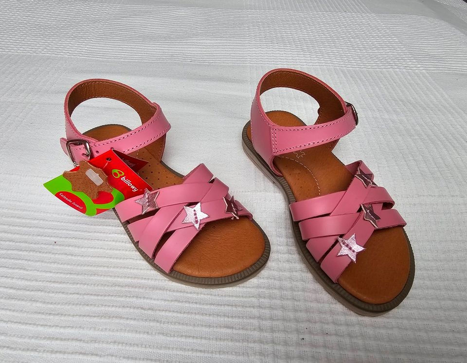 Leder-Sandalen Mädchen von billowy Größe 26 - NEU in Mühlacker