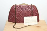 FOSSIL Vintage Leder Clutch Party-Tasche Handtasche Weinrot Duisburg - Duisburg-Mitte Vorschau